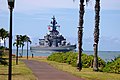 JS Haruna arriving at Pearl Harbor on 26 June 2008