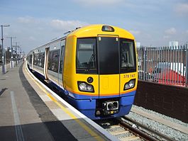 Unit 378147 at New Cross test run April 2010.JPG