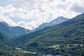 La vallée des Villards vue depuis Montaimont.