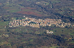 Vejano - panorama dall'aereo.JPG