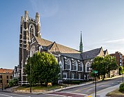 Wesley United Methodist Church, Worcester, Massachusetts, 1925-27.