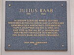 Julius Raab – Gedenktafel