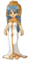 Wikipe-tan in Cleopatra-style costume