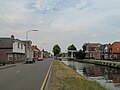 Wildervank, vista de la calle con puentes basculantes