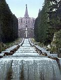 Die Kaskaden unterhalb des Herkules in Kassel