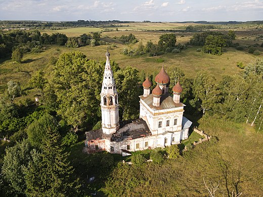 3. Покровская церковь, Кулиги, Нерехтский район, Костромская область Автор — Vladicus44