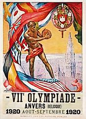 Germaine van Dievoet participated in the 1920 Antwerp Olympic Games