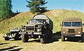 GAZ, URAL, ??? - Würde GAZ 69M, URAL-375 mit Werkstattkoffer sagen. Rechts Außen, das müßte ein GAZ 66 sein.