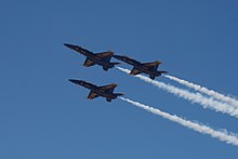 F/A-18 Hornets at the 2019 Fort Worth Alliance Air Show 2019 Fort Worth Alliance Air Show 125 (Blue Angels).jpg