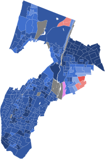 2022 New York's 15th congressional district election results map by precinct.svg