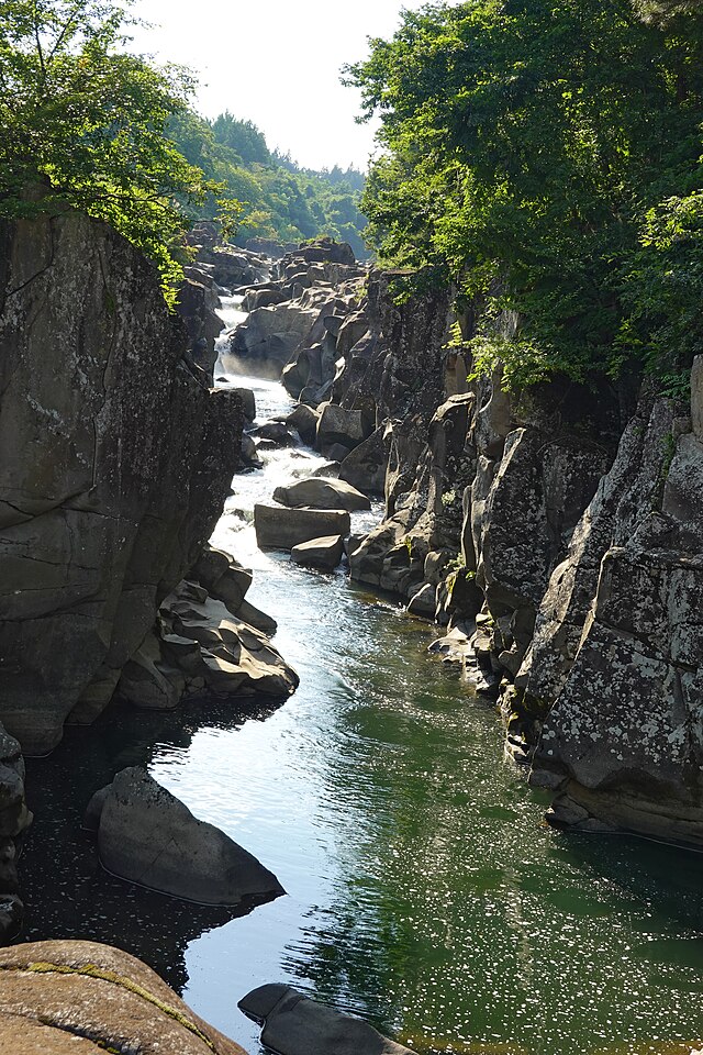 厳美渓（岩手県一関市）