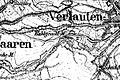 Die Kahlgrachtmühle auf der Neuaufnahme von 1892