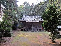 安福河伯神社境内