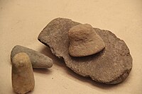 Неолитска камена брусилица Старе Грчке.