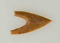 Badarian arrowhead, 4000-3800 BC.[39]