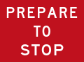 (T1-18) Prepare to Stop