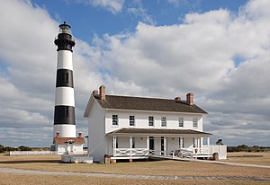 English: Bodie Island Lighthouse, Outer Banks,...