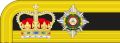 Lencana kerah pangkat Kolonel tahun 1856 hingga 1867.