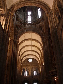 Cúpula y bóvedas de la Catedral de Santiago de Compostela
