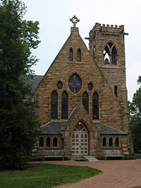 Chapel (built in 1885-1890) of the University ...