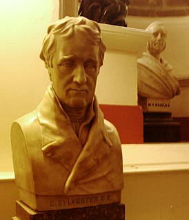 Бюст Чарльза Сильвестра, выполненный Френсисом Чантри и выставленный в Музее и художественной галерее Дерби