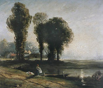 Bord de Scarpe (1860), musée des Beaux-Arts d'Arras.