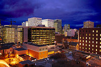 Downtown Ottawa in November 2008