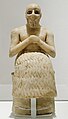 Statue de l'intendant Ebih-Il, Mari, DA III B, musée du Louvre.