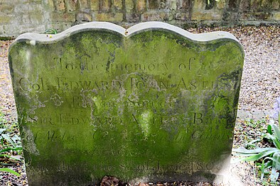 Grave of Col. Edward John Astley