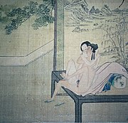Painting. Wang Sheng. Prior to 1645 Erotic painting - Late Ming - 2b.jpg
