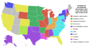 Miniatura per Llista d'etimologies dels noms dels estats dels Estats Units
