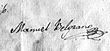 Signature de Manuel Belgrano