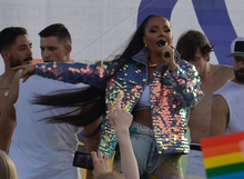 Галена во время Sofia Pride 2019