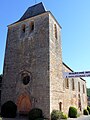 Tour-clocher et façade sud.