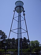 The local water tower at Grandview in Hampton, Virginia, United States