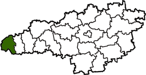 Гайворонский район на карте