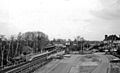 Vista panoramica della vecchia stazione, 1978