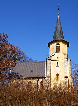 Kaple Panny Marie s hrobkou rodiny Rücklů v Horním Bradle