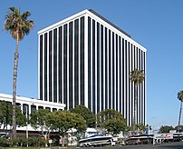 The office tower in :en:Marina Del Rey, California which is home to the :en:University of Southern California's :en:Information Sciences Institute (occupies several floors) and the Internet Corporation for Assigned Names and Numbers (:en:ICANN) (occupies part of one floor).