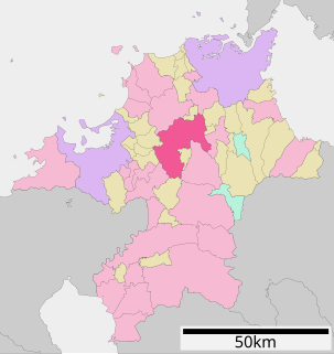 飯塚市位置図