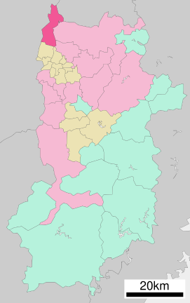 Lokasi Ikoma di Prefektur Nara