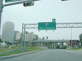 Interstate 37 bij Corpus Christi