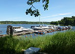 Kalvfjärden från marinan vid Mjölkudden