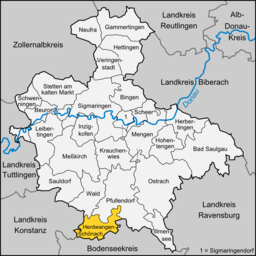 Herdwangen-Schönach i Landkreis Sigmaringen