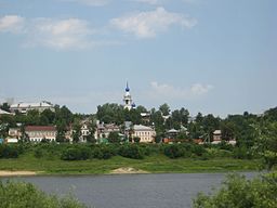 Floden Oka vid Kasimov