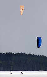 Miniatura pro Snowkiting