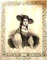 Kramp & Comp.: Lithografie Doris, etwa 1850