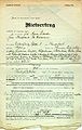 Mietvertrag von Oberschulrat Dr. Bertold Hartmann aus dem Jahre 1918