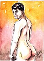Male Nude in Red & Yellow by Lidbury (5).jpg