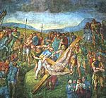 Crucifixión de San Pedro